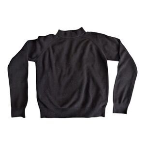 White Stag Black Turtleneck Sweater